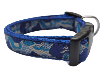 Blauw puppybandje deluxe
