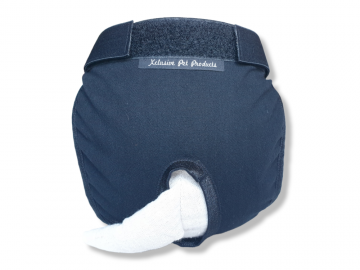 Loopsheidbroekje black cotton 0