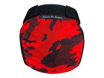 Loopsheidbroekje franse bulldog army red
