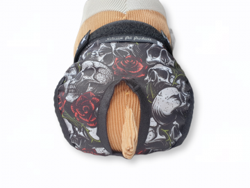 Loopsheidbroekje maat s skulls and roses