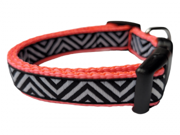 Neon roze puppybandje deluxe 1 0