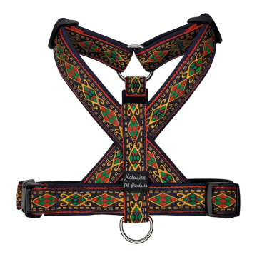 Rood band navy voering