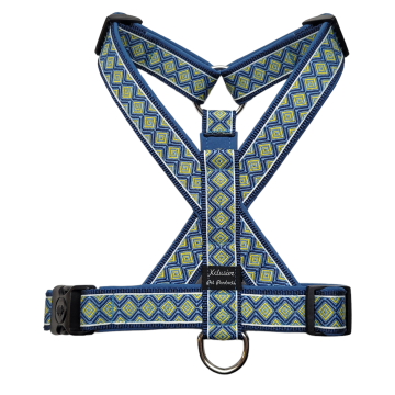 Navy band jeans voering