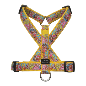 Geel band okergele voering